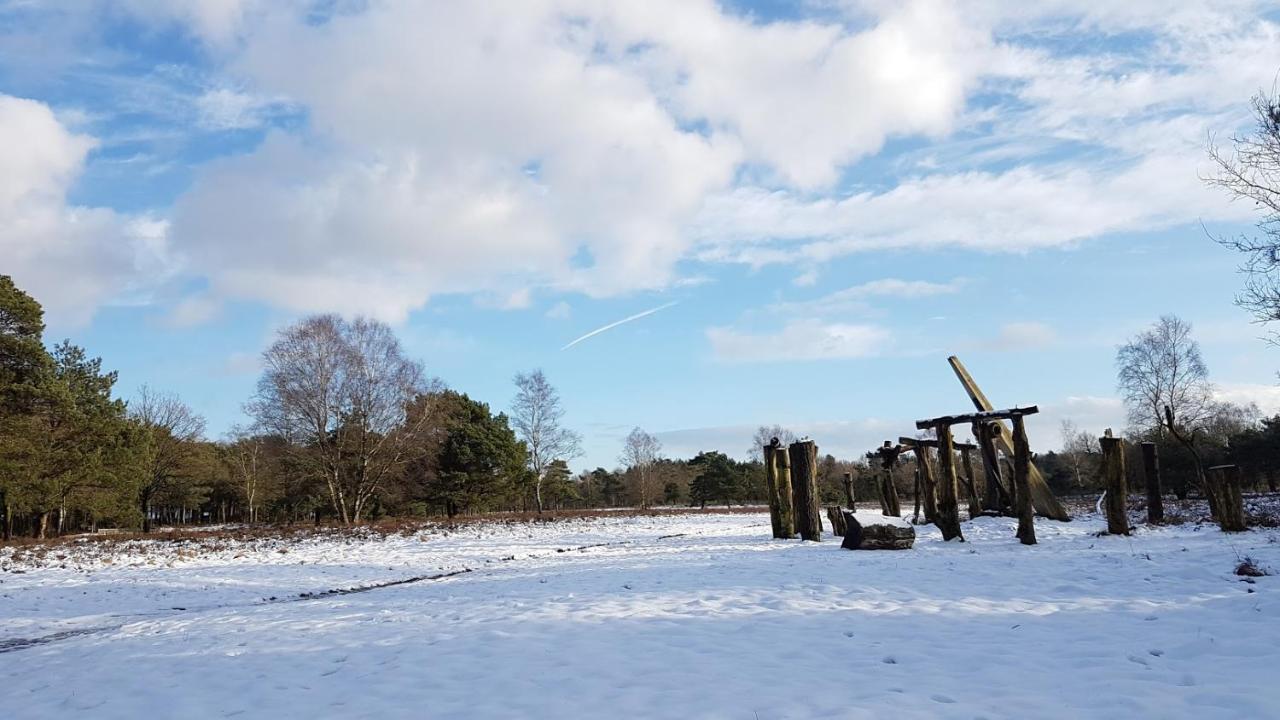 Chalet Op De Veluwe # Berk Putten Esterno foto